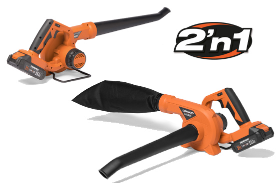 Воздуходув-пылесос аккумуляторный DAEWOO DABL 2821Li SET
