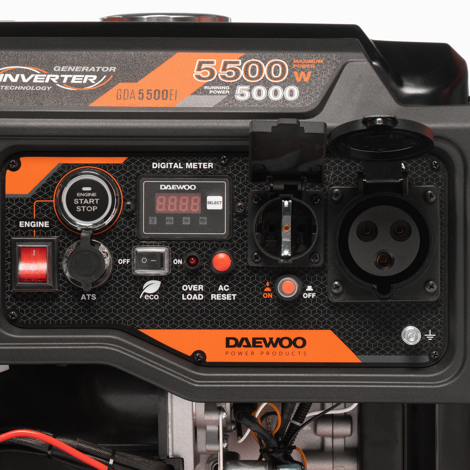 Инверторный бензиновый генератор DAEWOO GDA 5500Ei