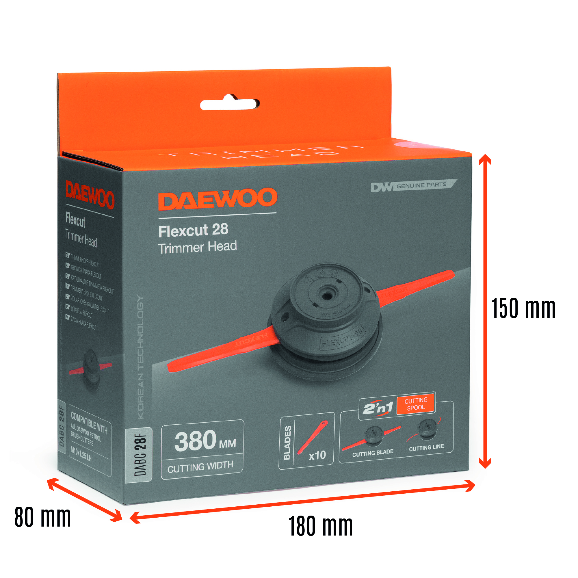 Катушка для мотокосы DAEWOO DABC 28F