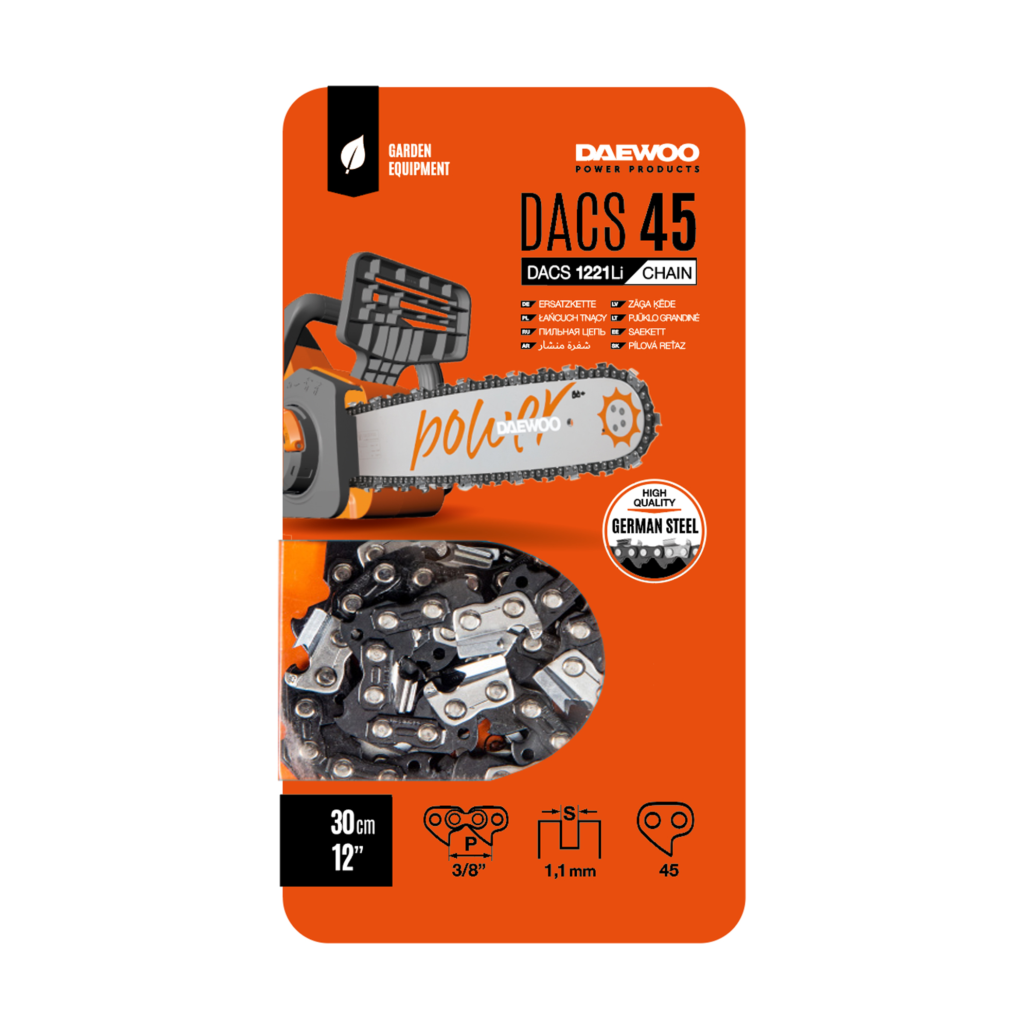 Пила аккумуляторная DAEWOO DACS 3021Li 