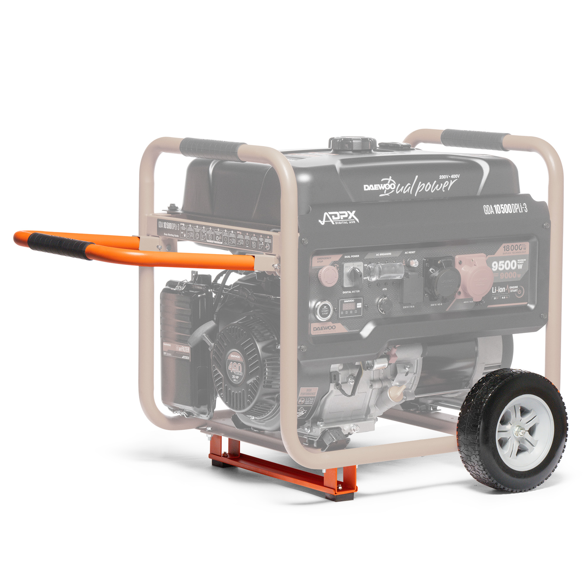 Бензиновый генератор DAEWOO GDA 10500DPLi-3