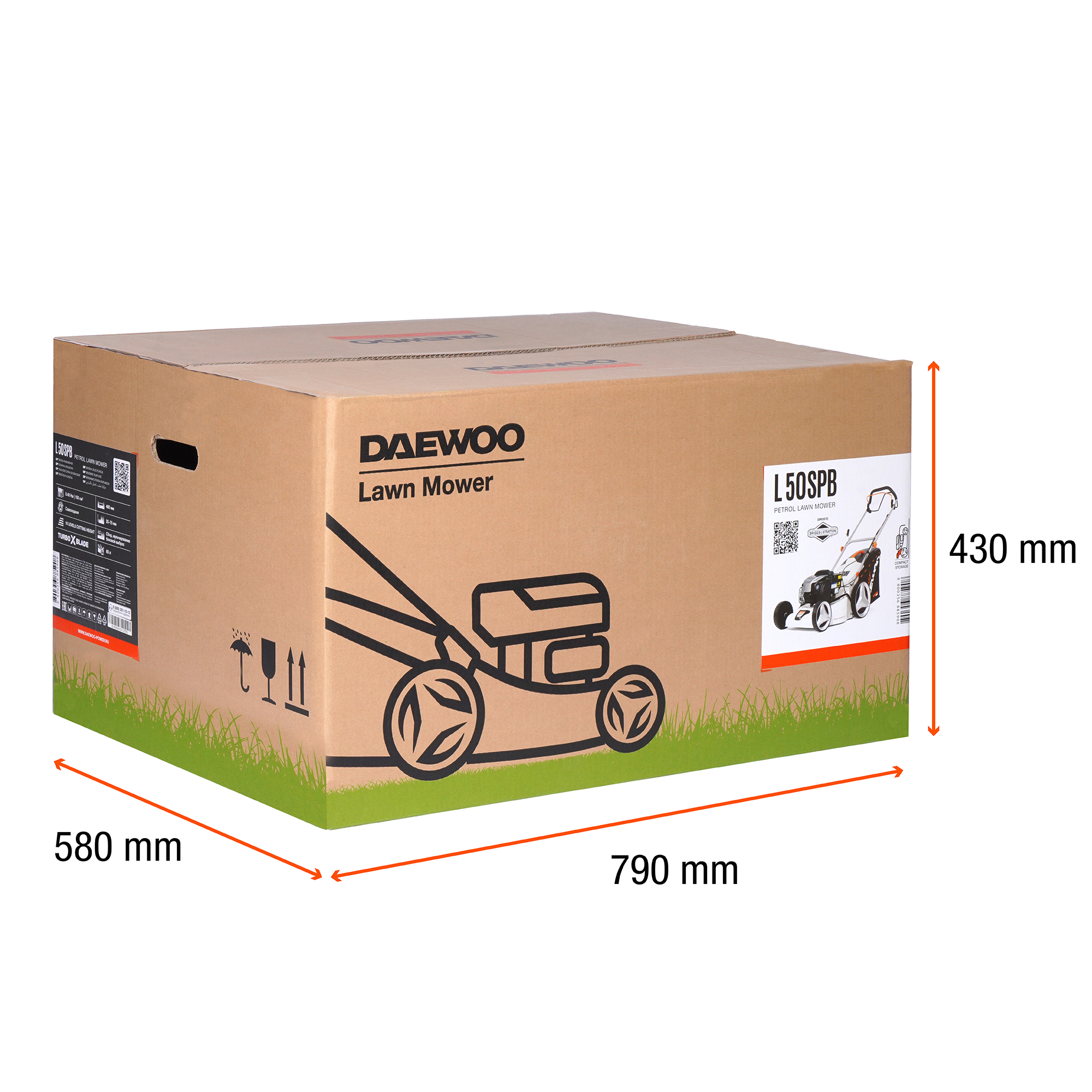 Газонокосилка бензиновая DAEWOO L 50SPB (X blade)