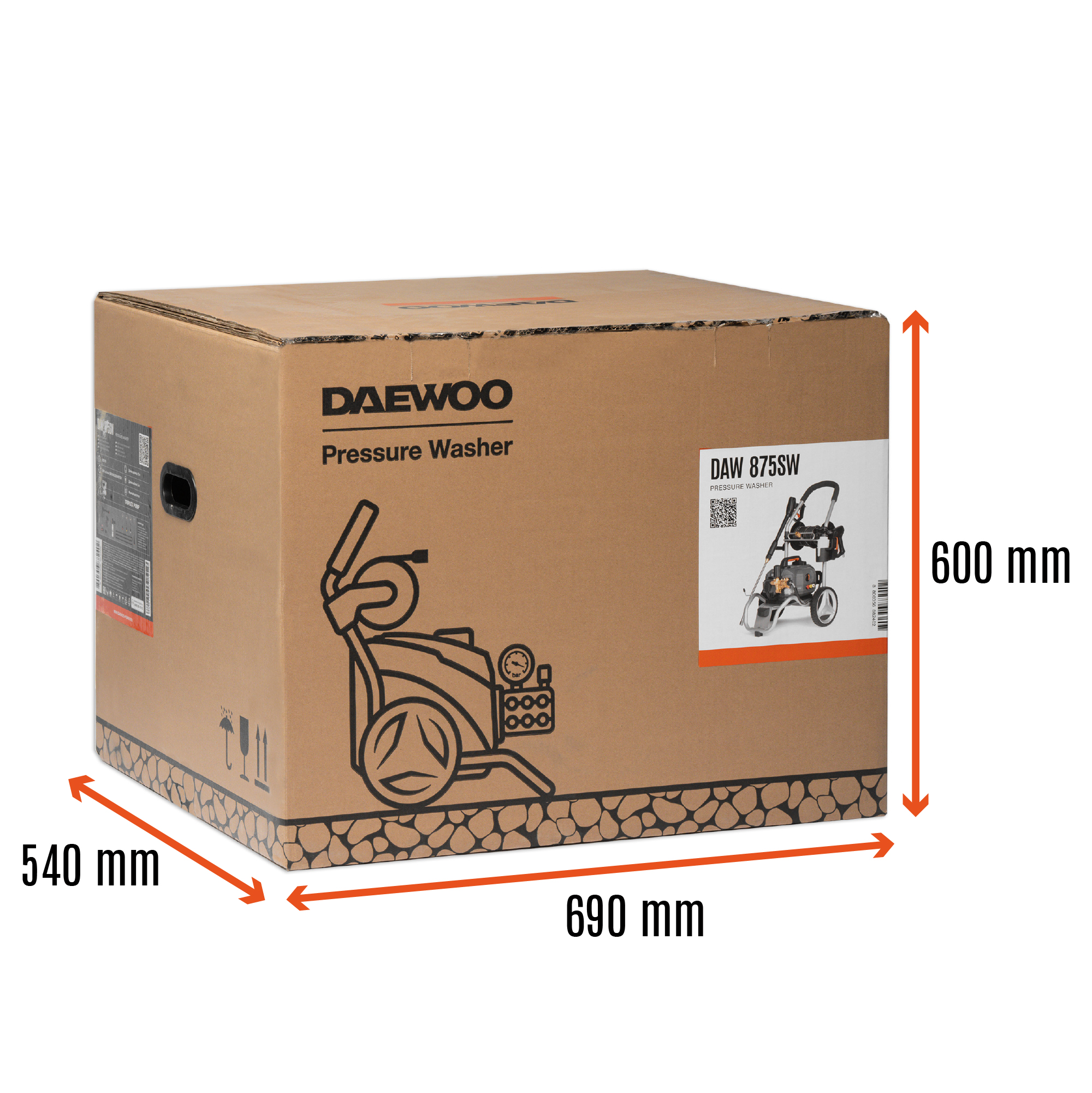 Мойка высокого давления DAEWOO DAW 875SW