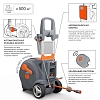 Аккумуляторная тележка со шлангом Daewoo DWR 4021Li Set