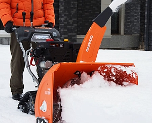 Линейка снегоуборщиков Daewoo снова в продаже