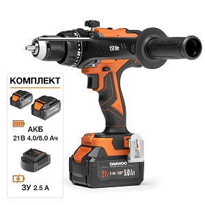 Дрель-шуруповерт аккумуляторная Daewoo DAA 3021Li SET