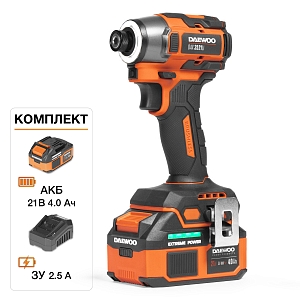Винтоверт ударный аккумуляторный Daewoo DAX 3021Li SET