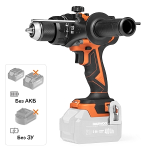 Дрель-шуруповерт аккумуляторная Daewoo DAA 3021Li SET