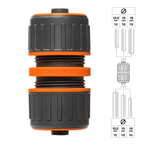 Муфта ремонтная для шланга диаметром от 13 мм до 15 мм Daewoo DWC 3115