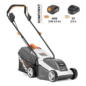 Газонокосилка аккумуляторная Daewoo DLM 4142Li SET