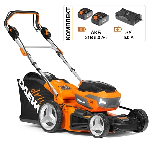 Газонокосилка аккумуляторная Daewoo DLM 4142Li SET