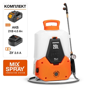 Опрыскиватель аккумуляторный Daewoo DSA 7Li MIX