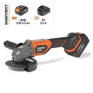 Углошлифовальная машина аккумуляторная Daewoo DAG 3021Li