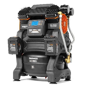 Компрессор аккумуляторный 21В Daewoo DAC 80S Li SET