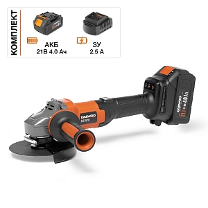 Углошлифовальная машина аккумуляторная Daewoo DAG 3021Li