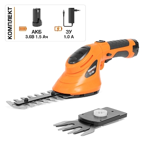 Ножницы-кусторез аккумуляторные Daewoo DAHT 1212Li SET