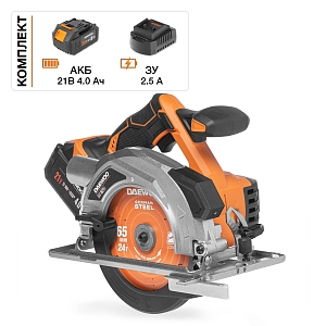 Пила дисковая аккумуляторная Daewoo DAS 1821Li