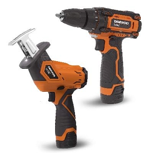 Дрель-шуруповерт аккумуляторная Daewoo DAA 3021Li SET