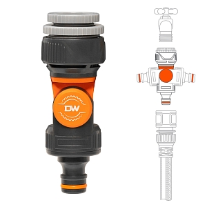 Адаптер для кранов с внешней резьбой G 3/4